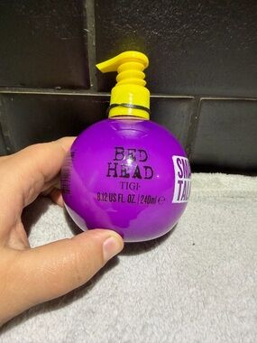 TIGI Bed Head Small Talk Styling Cream - Purple Bottle with Yellow Pump